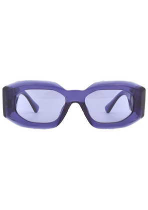 Versace Violet Irregular Mens Sunglasses VE4425U 54191A 54