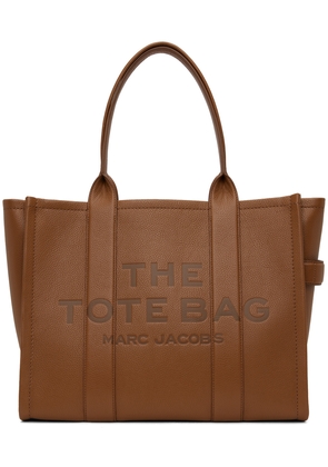 Marc Jacobs Brown 'The Leather Large' Tote
