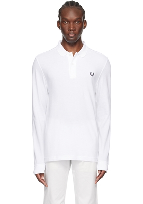 Fred Perry White M6006 Polo