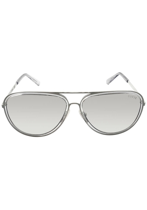 Guess Grey Mirror Pilot Mens Sunglasses GU6982 22C 59