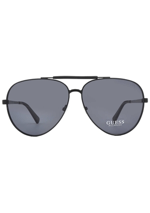 Guess Polarized Smoke Pilot Unisex Sunglasses GU5209 02D 61