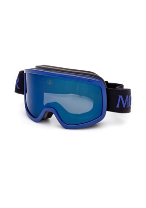 Moncler Terrabeam Blue Shield Unisex Sunglasses ML0215 90X 00