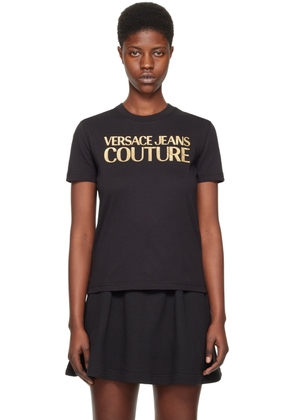 Versace Jeans Couture Black Bonded T-Shirt