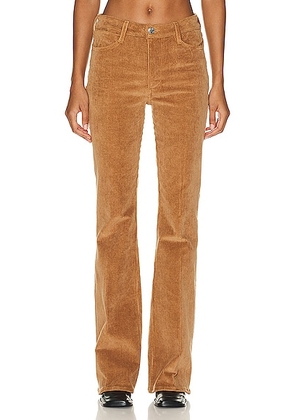SPRWMN 5 Pocket Micro Flare in Camel - Brown. Size 24 (also in ).