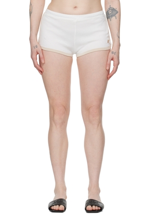 Courrèges White Contrast Shorts