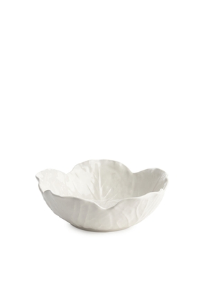 Bordallo Pinheiro Cabbage Bowl 17 cm - White