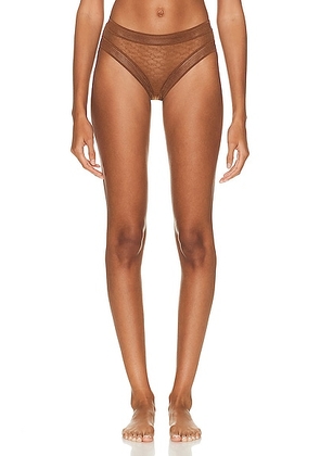 ERES Morphology Brief in Marmotte 23h - Brown. Size 40 (also in 44).