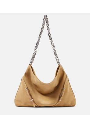 Givenchy Voyou Chain Medium suede shoulder bag