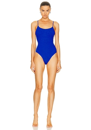 Hunza G Pamela Swimsuit in Royal Blue - Royal. Size all.