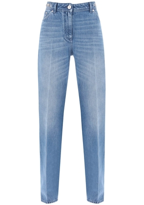 boyfriend jeans with tailored crease - 28 Blu