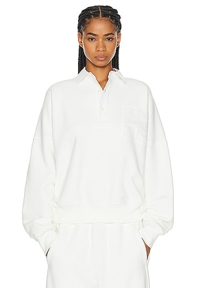 The Row Dende Top in Milk - White. Size L (also in ).