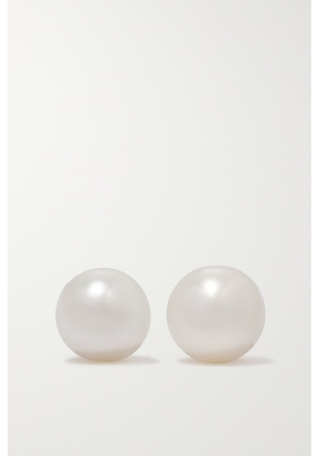 Mateo - 14-karat Gold Pearl Earrings - White - One size