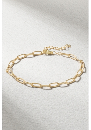 Mateo - Paperclip Chain 14-karat Gold Bracelet - One size