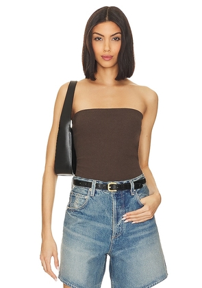 Citizens of Humanity Sloane Bodysuit in Brown. Size XL.