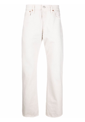 Levi's My Candy mid-rise straight-leg jeans - Neutrals