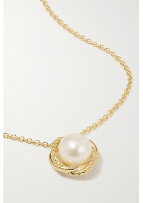 David Yurman - Infinity 18-karat Gold Pearl Necklace - One size