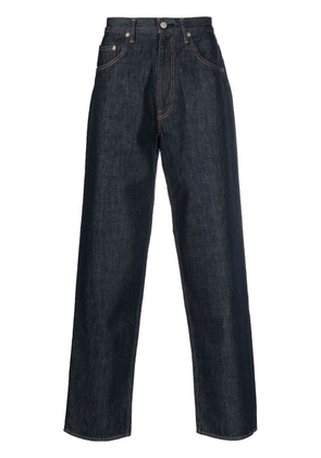 Auralee straight-leg cut jeans - Blue