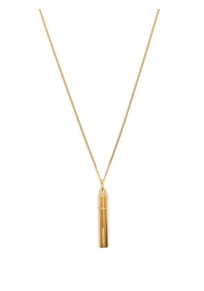 AMBUSH oversized case pendant necklace - Gold