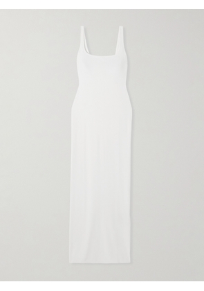 16ARLINGTON - Electra Cotton-blend Terry Maxi Dress - White - UK 4,UK 6,UK 8,UK 10,UK 12,UK 14,UK 16