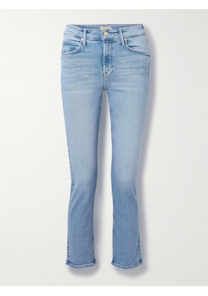 Mother - The Dazzler Ankle Mid-rise Slim-leg Jeans - Blue - 23,24,25,26,27,28,29,30,31,32