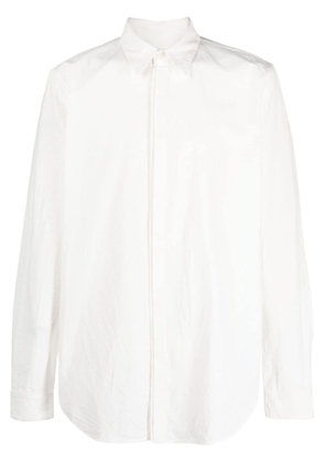 Forme D'expression pointed-collar cotton shirt - White