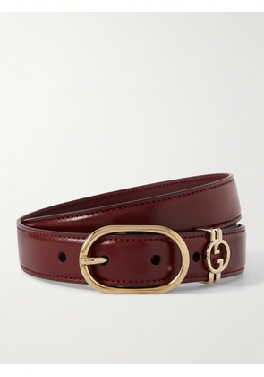 Gucci - Leather Belt - Burgundy - 70,75,80,85,90
