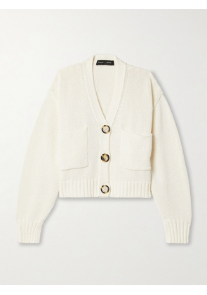 Proenza Schouler - Sofia Cropped Cotton-blend Cardigan - White - x small,small,medium,large,x large