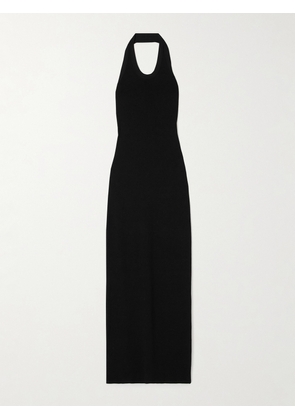 Proenza Schouler - Meryl Crepe Halterneck Maxi Dress - Black - x small,small,medium,large,x large