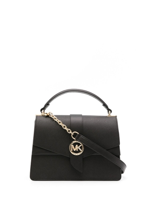Michael Kors Greenwhich leather satchel - Black