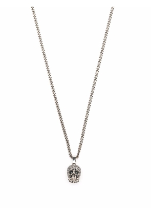 Alexander McQueen skull charm necklace - Metallic