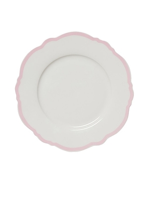 In The Roundhouse Pink Wave Side Plates Set in Pink.