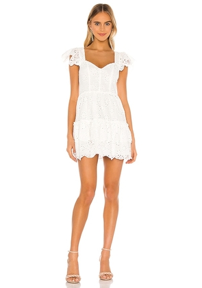 Lovers and Friends Sorrento Dress in White. Size XS.