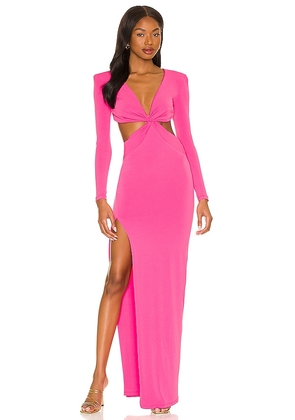 Nookie Jewel Gown in Pink. Size XXL/2X.