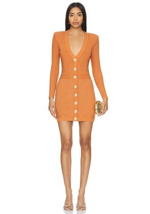 retrofete Zem Dress in Orange. Size L, S, XL, XS.