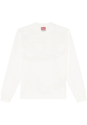 Diesel S-Rob-Megoval-D cotton sweatshirt - White