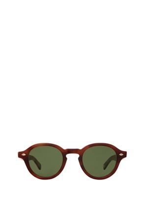 Garrett Leight Flipper Sun Vintage Burnt Tortoise Sunglasses