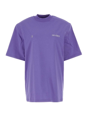 The Attico Purple Cotton Oversize Kilie T-Shirt