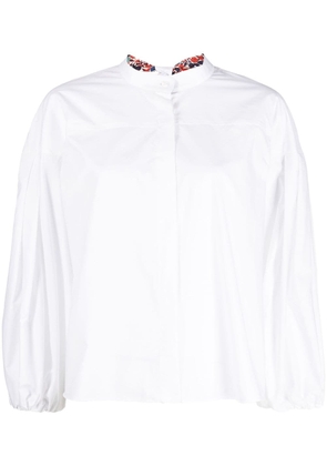 La DoubleJ Share Your Screen cotton shirt - White