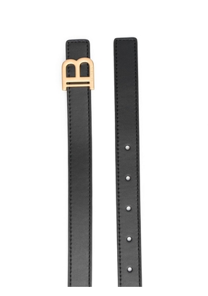 Balmain logo-buckle belt - Black