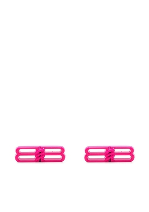 Balenciaga BB Icon stud earrings - Pink