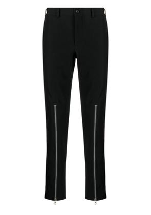 Comme des Garçons Homme Plus zip-detail skinny trousers - Black