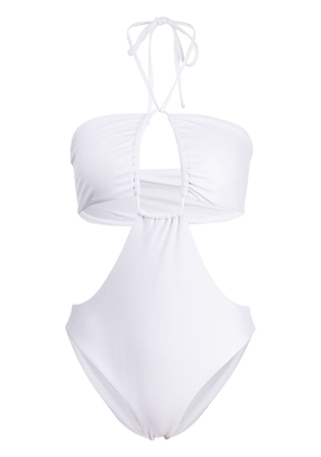 Rosetta Getty bandeau-style rear-tie swimsuit - White