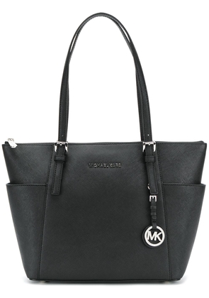 Michael Michael Kors front brand logo shoulder bag - Black