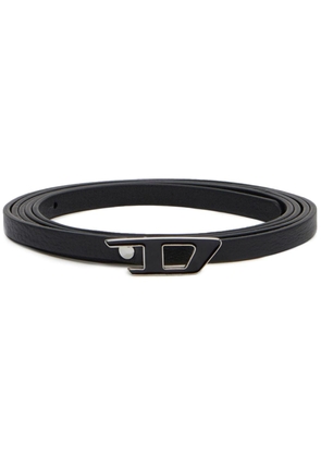 Diesel B-Dlogo 10 leather belt - Black