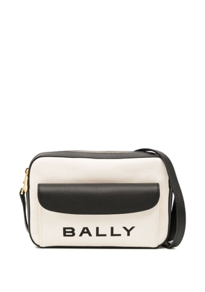 Bally Bar Daniel logo-print crossbody bag - Brown