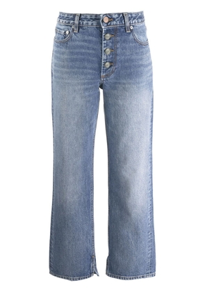 GANNI relaxed mid-rise jeans - Blue