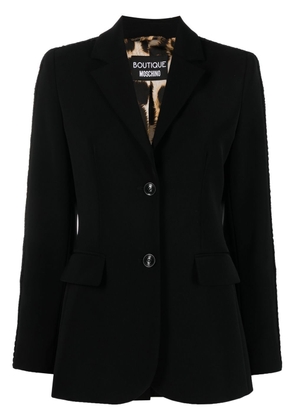 Boutique Moschino single-breasted blazer - Black