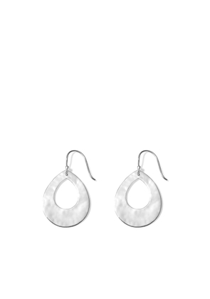IPPOLITA Classico hammered teardrop earrings - Silver