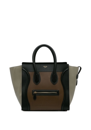 Céline Pre-Owned 2014 Mini Tricolor Luggage tote bag - Brown