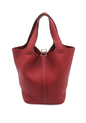 Hermès Pre-Owned 2010 Clemence Picotin Lock 18 handbag - Red